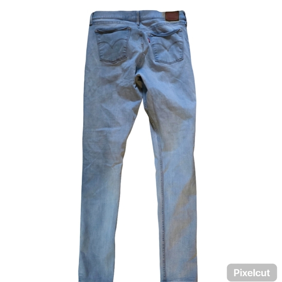 LEVIS 710 STRAIGHT LEG SUPER SKINNY HIGH WASTE - Picture 2 of 3